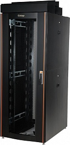 Шкаф напольный CloudMax 19" 47U 800x1000 дверь двустворчатая перфорированная (CLD70647U8010BR1R1)