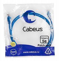 Патч-корды Cabeus PC-UTP-RJ45-Cat.5e-1.5m-BL