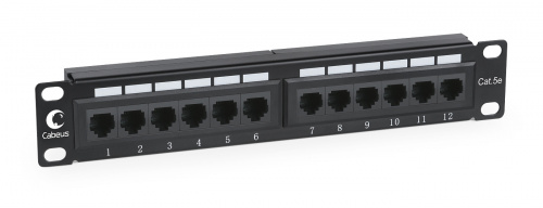 Патч-панели Cabeus PL-12-Cat.5e 10"-Dual IDC