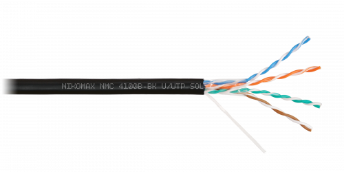 Кабель витая пара NIKOMAX NMC 4100B-BK