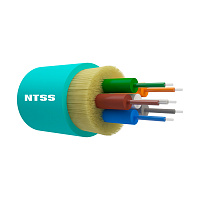 NTSS-FO-D-IN-503-6-LSZH Оптический кабель распределительный, OM3, 50/125, 6 волокон, LSZH, АКВА