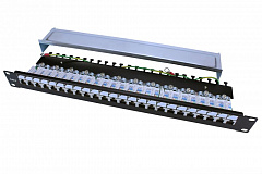 Hyperline PP3-19-24-8P8C-C6-SH-110D Патч-панель 19