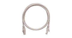 NIKOMAX NMC-PC4UE55B-200-GY Коммутационный шнур U/UTP 4 пары, Кат.6 (Класс E), 250МГц, 2хRJ45/8P8C,