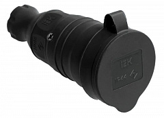 IEK PKR21-016-2-K02 РБп13-1-0м Розетка с защ. кр. переносная ОМЕГА IP44
