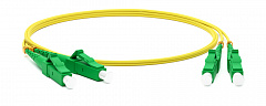 TWT TWT-2LC-2LC/SA-3.0 Патч-корд оптический, PVC, дуплексный, LC/APC-LC/APC, SM OS2, 3.0 м