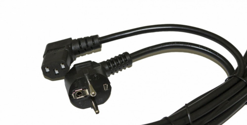 Кабели питания Hyperline PWC-IEC13A-SHM-1.8-BK