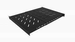 DANNMAN PSHM-1U-650/1100-RAL9005 Полка раздвижная, с регулируемой глубиной установки 650 - 1100 мм