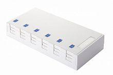 Корпуса розеток Eurolan 12B-04-06WT