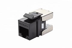 Eurolan 16B-UA-03BL Модуль UTP категории 6A Keystone, 180 градусов, максимальная ширина 16.9 мм, цве