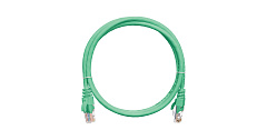 NIKOMAX NMC-PC4UD55B-015-GN Коммутационный шнур U/UTP 4 пары, Кат.5е PVC нг(А), зеленый, 1,5м