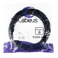 Патч-корды Cabeus PC-UTP-RJ45-Cat.6-5m-BK-LSZH