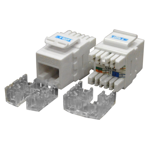 Модули Keystone Jack TWT TWT-OK45UTP180/5E-WH