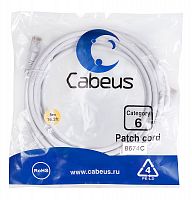Патч-корды Cabeus PC-UTP-RJ45-Cat.6-5m-WH