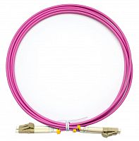 Патч-корды оптические Cabeus FOP-50-OM4-LC-LC-2m