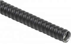 IEK CMP10-10-050 Металлорукав Р3-ЦПнг-10 (50м) с протяжкой черный