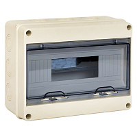 EKF pb65-n-pg-12 Щит распределительный навесной ЩРн-П-12 IP65 пластиковый 199х255х109