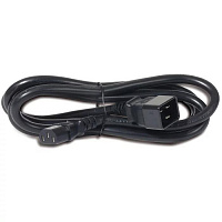 LANMASTER LAN-PP13/20-0.5-BK Шнур питания IEC 320 C13 - IEC 320 C20, 3x0.75 кв.мм, 220, 10А, 0.5 м,