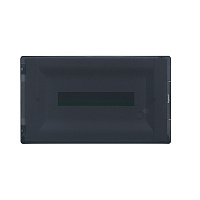 LEGRAND 401706 Пласт.щит встр.1x18 прозр.дв.