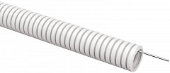 IEK ET-TG21-121-025-050-K01 ELASTA Труба гофр. ПВХ d=25мм с зондом белая (50м)