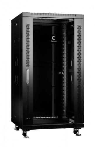 Напольные шкафы Cabeus SH-05C-22U60/60-BK