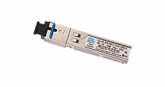 GIGALINK GL-OT-SG14SC1-1310-1550-D Модуль SFP, WDM, 1Гбит/c, одно волокно SM, SC, Tx:1310/Rx:1550 нм
