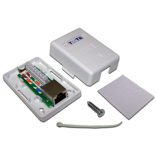 Компьютерные розетки TWT TWT-SM1-45/S6-WH