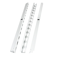 Datarex DR-442310 Вертикальный кабельный организатор (пара) 26U для шкафов шириной 800мм, серый