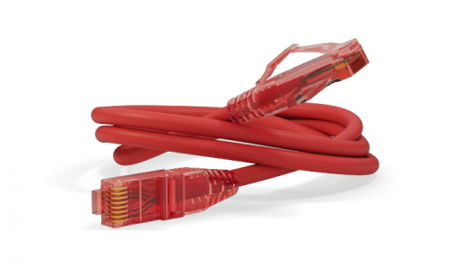 Патч-корды Hyperline PC-LPM-UTP-RJ45-RJ45-C5e-1.5M-LSZH-RD