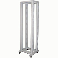 TWT TWT-RACK2-33U-6x8 Стойка двухрамная 33U, 600x800, серая