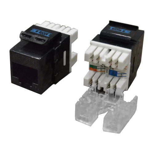 Модули Keystone Jack TWT TWT-OK45UTP180/5E-BK