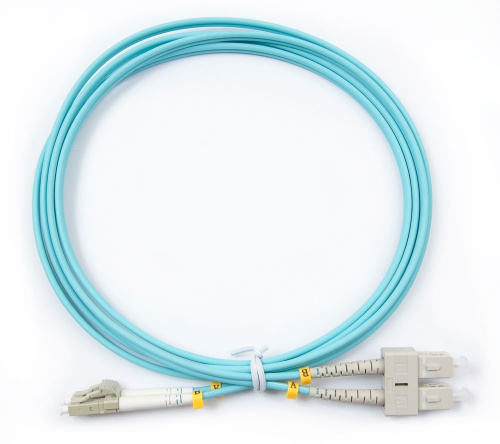 Патч-корды оптические Cabeus FOP-50-LC-SC-1,5m