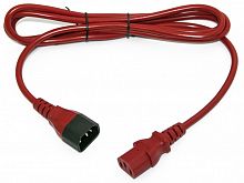 Кабели питания Hyperline PWC-IEC13-IEC14-3.0-RD