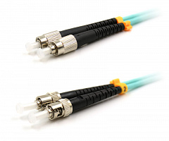 Hyperline FC-D2-503-FC/PR-ST/PR-H-2M-LSZH-AQ Патч-корд волоконно-оптический (шнур) MM 50/125(OM3)