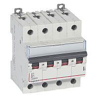 LEGRAND 407617 Авт.выкл.DX3 4П B1A 6000/10kA
