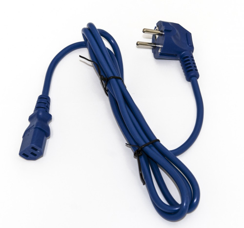 Кабели питания Hyperline PWC-IEC13-SHM-3.0-BL