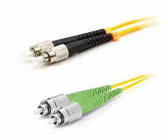 TWT TWT-2ST-2FC/SAU-3.0 Патч-корд оптический, PVC, дуплексный, ST/APC-FC/UPC, SM OS2, 3.0 м
