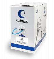 Cabeus UTP-4P-Cat.5e-SOLID-LSZH-BL Кабель витая пара UTP (U/UTP), категория 5e, 4 пары 0,51мм