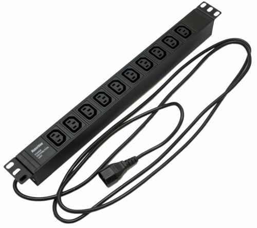 Блоки силовых розеток Hyperline SHE19-10IEC-2.5IEC