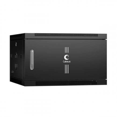 Настенные шкафы Cabeus SH-05F-6U60/60m-BK