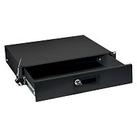 Полки для шкафов и стоек Cabeus DRW-2U-BK