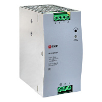 EKF DR-E-240W-24 Блок питания на дин рейку 240 Вт,Uвх ~ 220 В AC, Uвых - 24 В DC постоянного тока