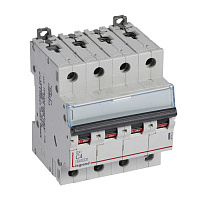 LEGRAND 407923 Авт.выкл.DX3 4П С4A 6000/10kA