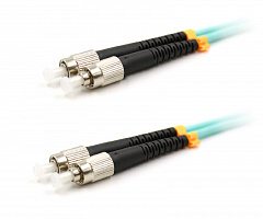 LANMASTER LAN-2FC-2FC/OM3-10 Патч-корд оптический, дуплексный, FC/PC-FC/PC, OM3, LSZH, 10 м