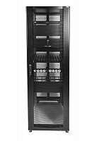 ЦМО ШТК-СП-42.8.10-48АА-9005 Шкаф серверный ПРОФ напольный 42U 800x1000 дверь перфорированная
