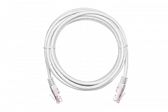 NETLAN EC-PC4UD55B-BC-PVC-030-WT-10 Коммутационный шнур U/UTP 4 пары, Кат.5е (Класс D), 100МГц, 2хRJ