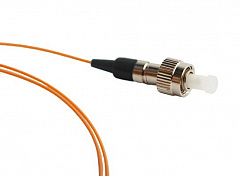 Hyperline FPT-B9-62-FC/PR-1M-LSZH-OR (FPT9-62-FC-PC-1M) Пигтейл волоконно-оптический MM 62.5/125, FC