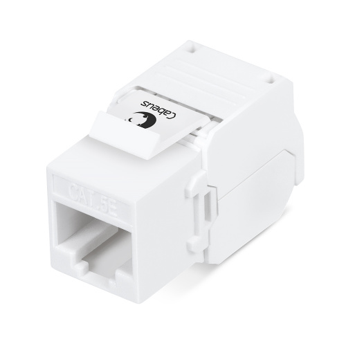Модули Keystone Jack Cabeus KJ-RJ45-Cat.5E-180-Toolless