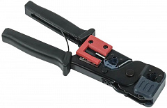 ITK TM1-B10V Инструмент обжим RJ-45/12/11 без храп. мех. чёрн-красн.
