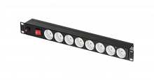 Блоки силовых розеток TLK TLK-RS08MF1-BK