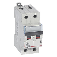 LEGRAND 409207 Авт.выкл.DX3 2П C50A 10kA/16kA